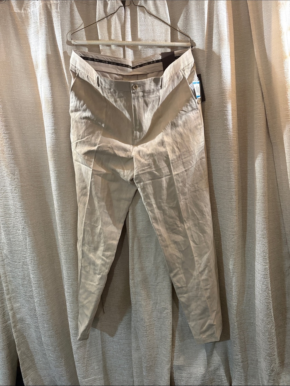 36x32 Tasso Elba Men's Chinos in Light Tan